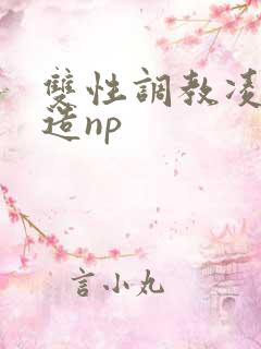 双性调教凌虐改造np