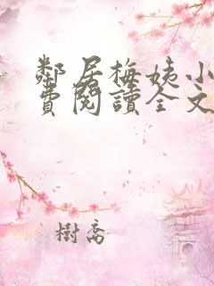 邻居梅姨小说免费阅读全文无弹窗