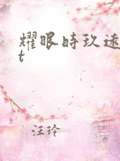 耀眼时玖远txt