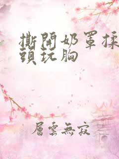 撕开奶罩揉吮奶头玩胸