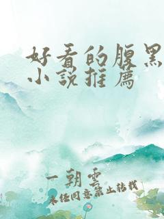 好看的腹黑男主小说推荐