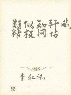 类似知轩藏书的精校网站