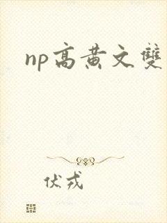 np高黄文双性