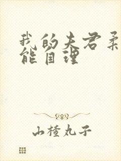 我的夫君柔弱不能自理