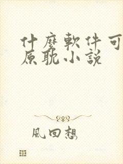 什么软件可以看原耽小说