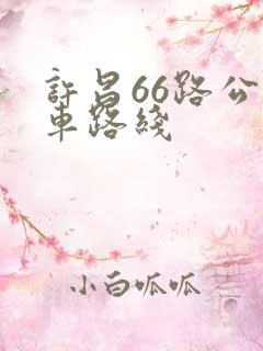许昌66路公交车路线