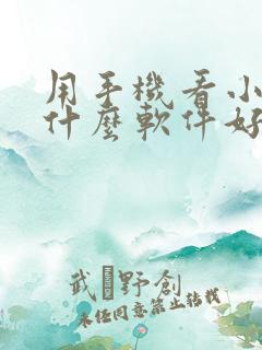 用手机看小说用什么软件好