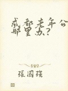 成都老年公交卡哪里办?