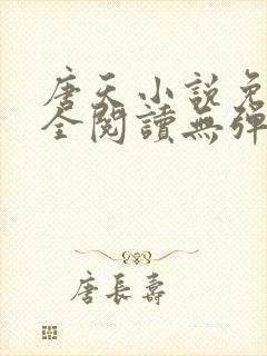 唐天小说免费大全阅读无弹窗