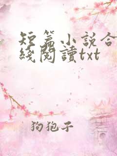 短篇小说合集在线阅读txt