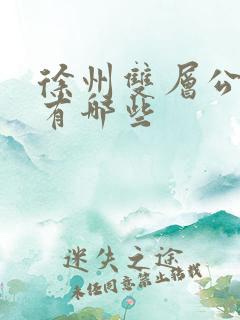 徐州双层公交车有哪些 徐州双层公交车有哪些