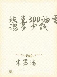 坦克300油电混多少钱