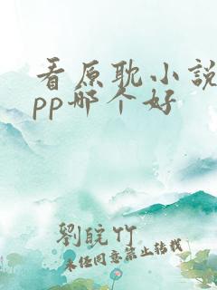 看原耽小说的app哪个好 看原耽小说的app哪个好