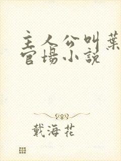 主人公叫叶阳的官场小说