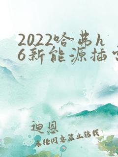 2022哈弗h6新能源插电混动