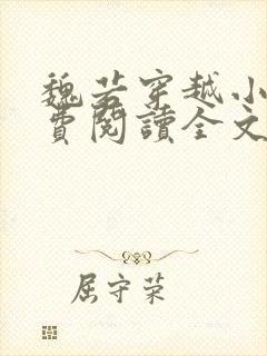 魏若穿越小说免费阅读全文无弹窗 魏若穿越小说免费阅读全文无弹窗