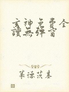 玄神免费全文阅读无弹窗