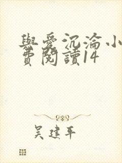 与爱沉沦小说免费阅读14