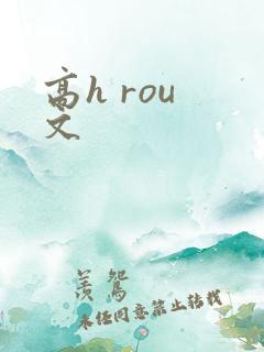 高h rou 文