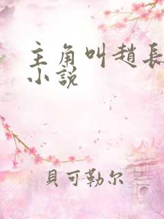 主角叫赵长生的小说