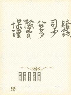 保险公司赔付护理费多少钱一天