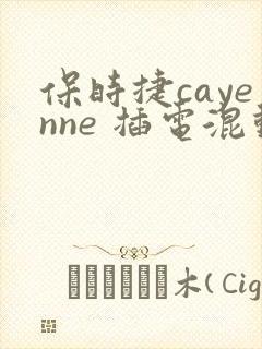 保时捷cayenne 插电混动报价