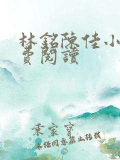 林铭陈佳小说免费阅读