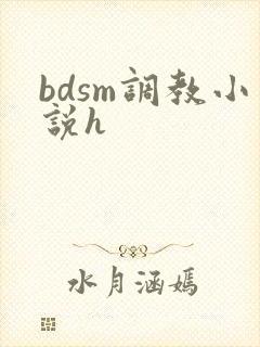 bdsm调教小说h