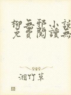 柳无邪小说全文免费阅读无弹窗