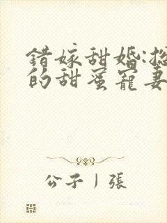 错嫁甜婚:总裁的甜蜜宠妻