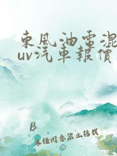 东风油电混合suv汽车报价