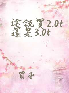 途锐买2.0t还是3.0t