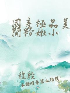 国产极品美女扒开粉嫩小
