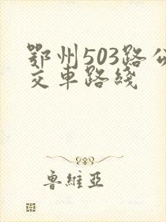 鄂州503路公交车路线 鄂州503路公交车路线