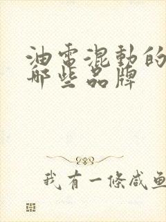 油电混动的车有哪些品牌 油电混动的车有哪些品牌