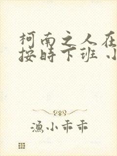 柯南之人在酒厂按时下班 小说