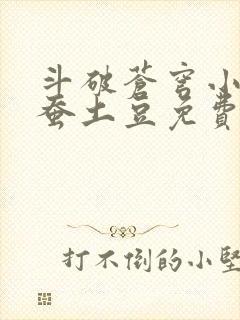 斗破苍穹小说天蚕土豆免费 斗破苍穹小说天蚕土豆免费