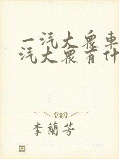 一汽大众车和上汽大众有什么区别