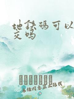 地铁码可以刷公交吗