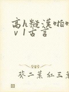高h糙汉啪啪1ⅴ1古言