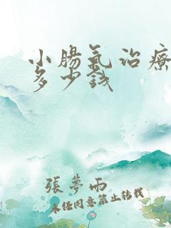 小肠气治疗需要多少钱