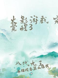 火影游戏 究极觉醒3