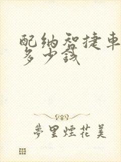配纳智捷车钥匙多少钱