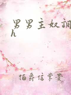 男男主奴调教文h