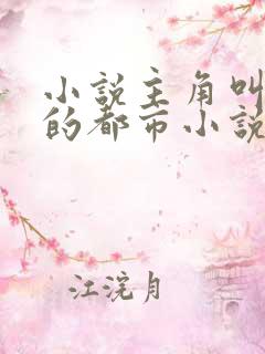 小说主角叫叶峰的都市小说