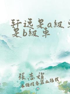 轩逸是a级车还是b级车