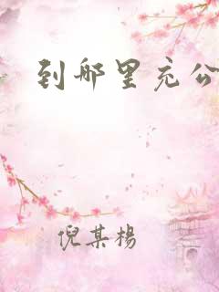 到哪里充公交卡