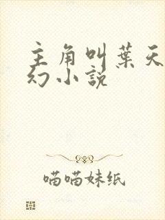 主角叫叶天的玄幻小说