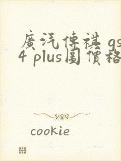 广汽传祺 gs4 plus图价格