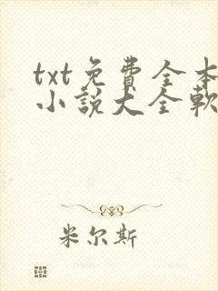 txt免费全本小说大全软件